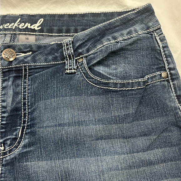 ND Weekend Denim Capris Size 16 - Picture 8 of 8